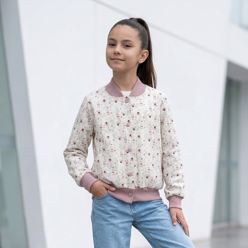 Casaca bomber niña Petit Bunny conejitos – Angela Kids Perú