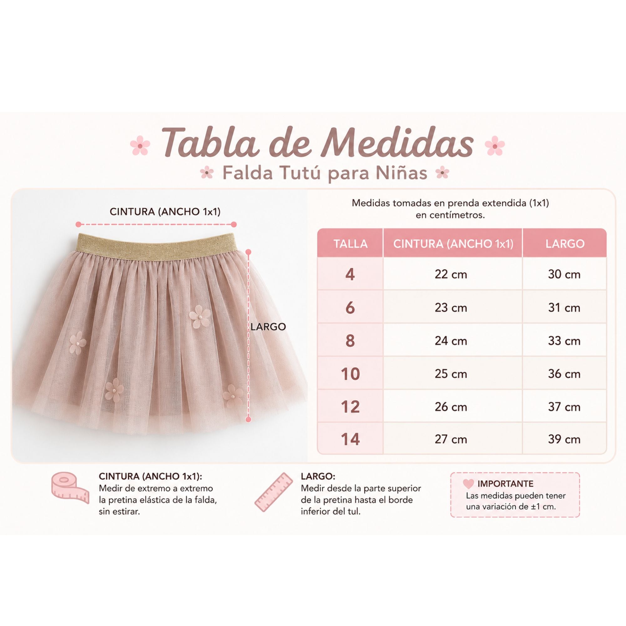 Falda Tutú Niña Gris Plata (Forro Interior Algodón)