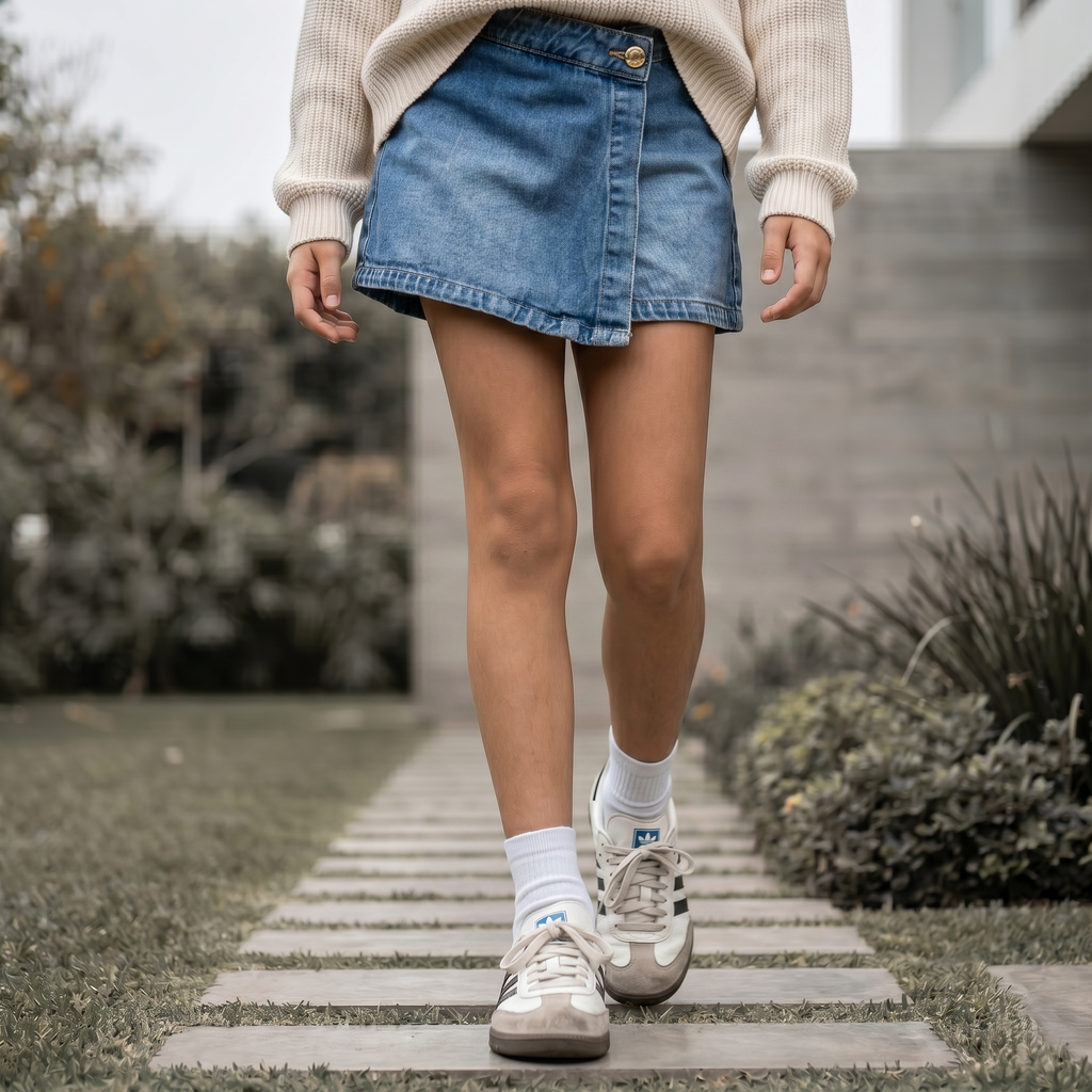 Falda Short Denim