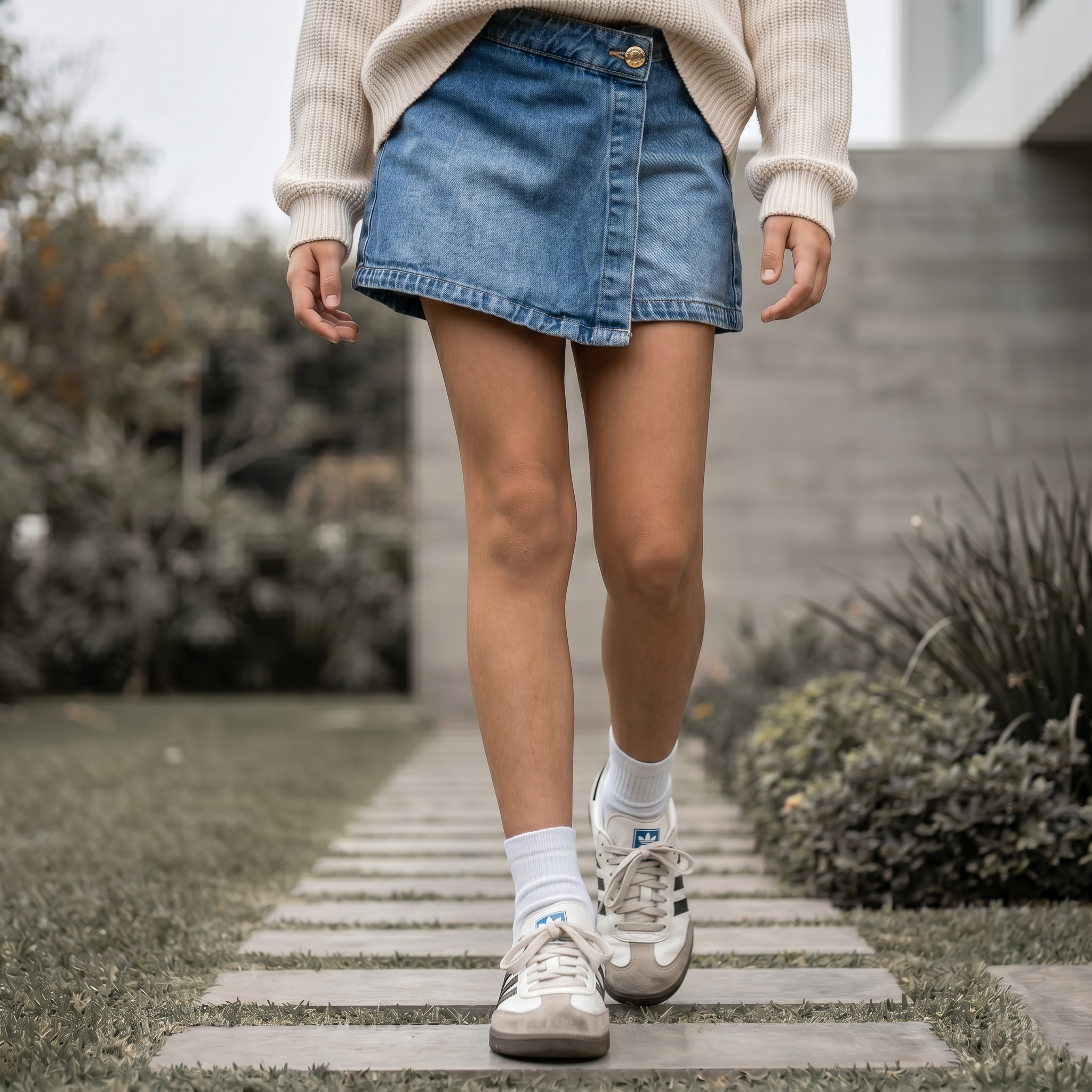 Falda Short Denim