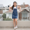 Jumper denim niña con falda – Angela Kids Perú
