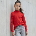 Cafarena de Algodón para Niña (Rojo)