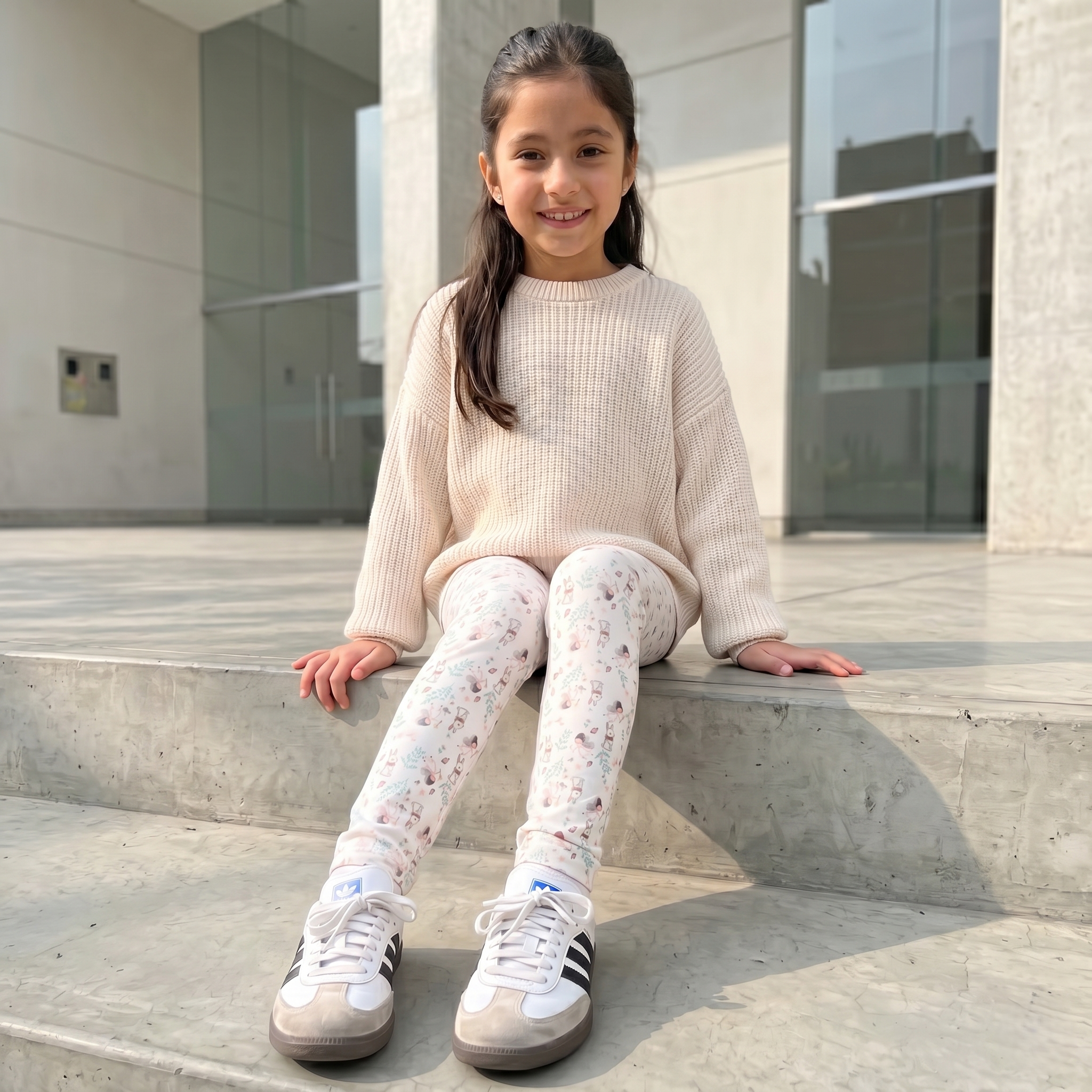 Legging Afranelada Niñas Estampada