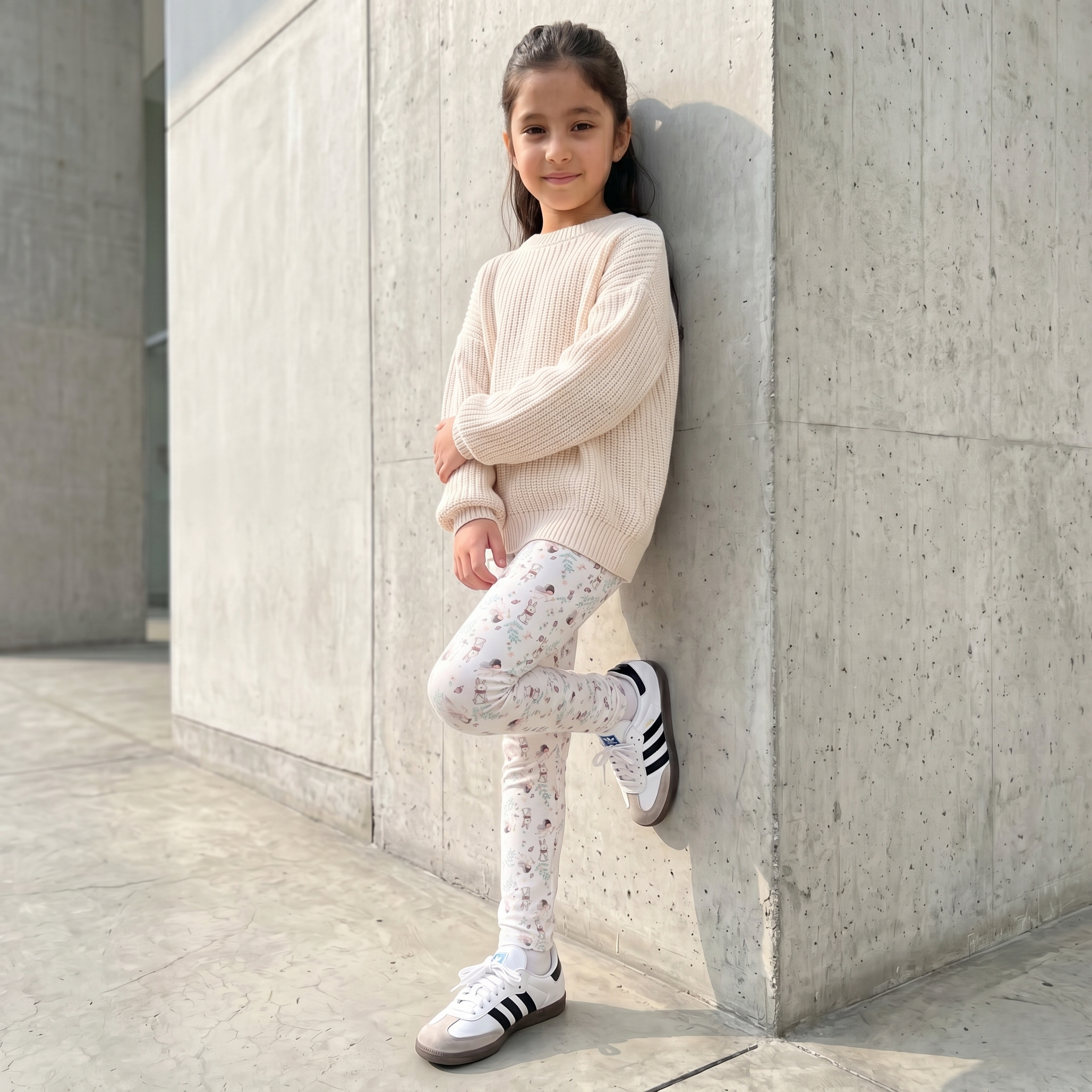 Legging Afranelada Niñas Estampada