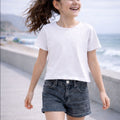 Short niña denim stretch negro – Angela Kids Perú