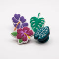 Set 4 Pines Hawaii - Dije decorativo para sandalias y zuecos