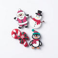 Set 4 Pines Navidad - Dije decorativo para sandalias y zuecos