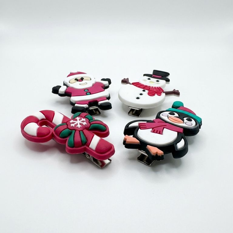Set 4 Pines Candy Cane Navidad - Vista 2
