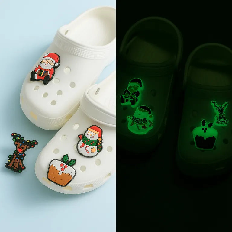 Accesorios Sandalias y Zuecos Pack North Pole Glow 4 pines - Dije decorativo para sandalias y zuecos