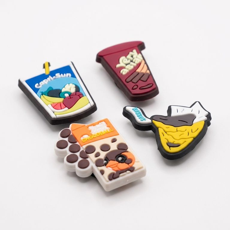 Set 4 Pines Snacks Chocolates 2 - Dije decorativo para sandalias y zuecos