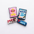 Set 4 Pines Snacks Chocolates 5 - Dije decorativo para sandalias y zuecos