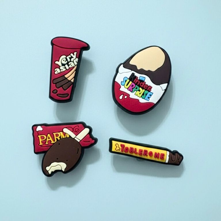 Accesorios Sandalias y Zuecos Choco Pack 4 pines - Dije decorativo para sandalias y zuecos
