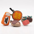 Set 4 Pines Calabazas Halloween - Dije decorativo para sandalias y zuecos