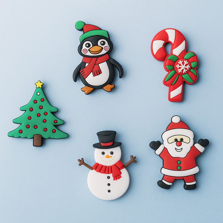 Accesorios para Sandalias y Zuecos Pack Christmas Classics 5 pines - Vista 2