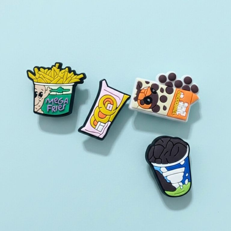 Accesorios Sandalias y Zuecos Foodie Pack 4 pines - Vista 2