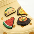 Set 4 Pines Accesorios Zapatos - Foodie - Dije decorativo para sandalias y zuecos