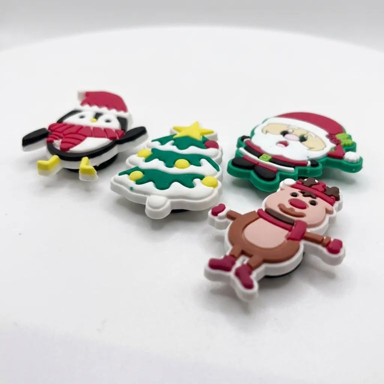 Set 4 Pines Papá Noel Navidad - Vista 2